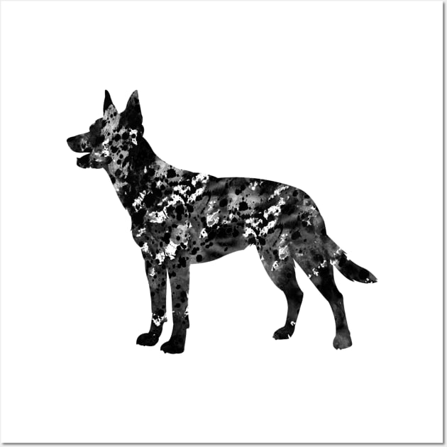 Kelpie dog Wall Art by erzebeth